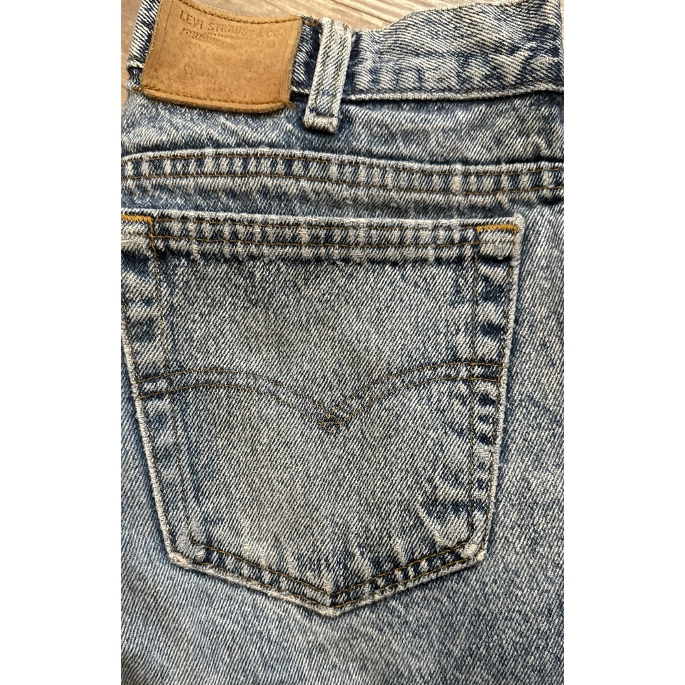 Vintage 1980s Levi's 540 Acid Stone Wash Jeans USA‎ Made Size 33x30